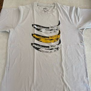 SPRZNY UNIQLO ANDY WARHOL BANANA SHIRT LARGE